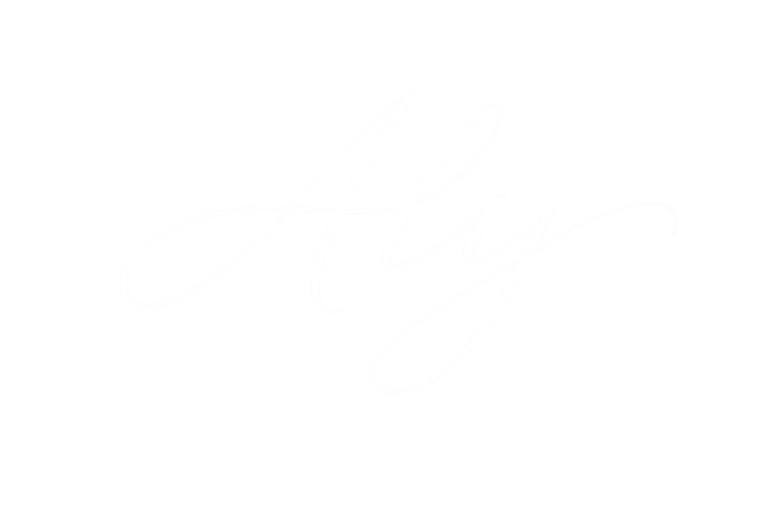 Aly bold white
